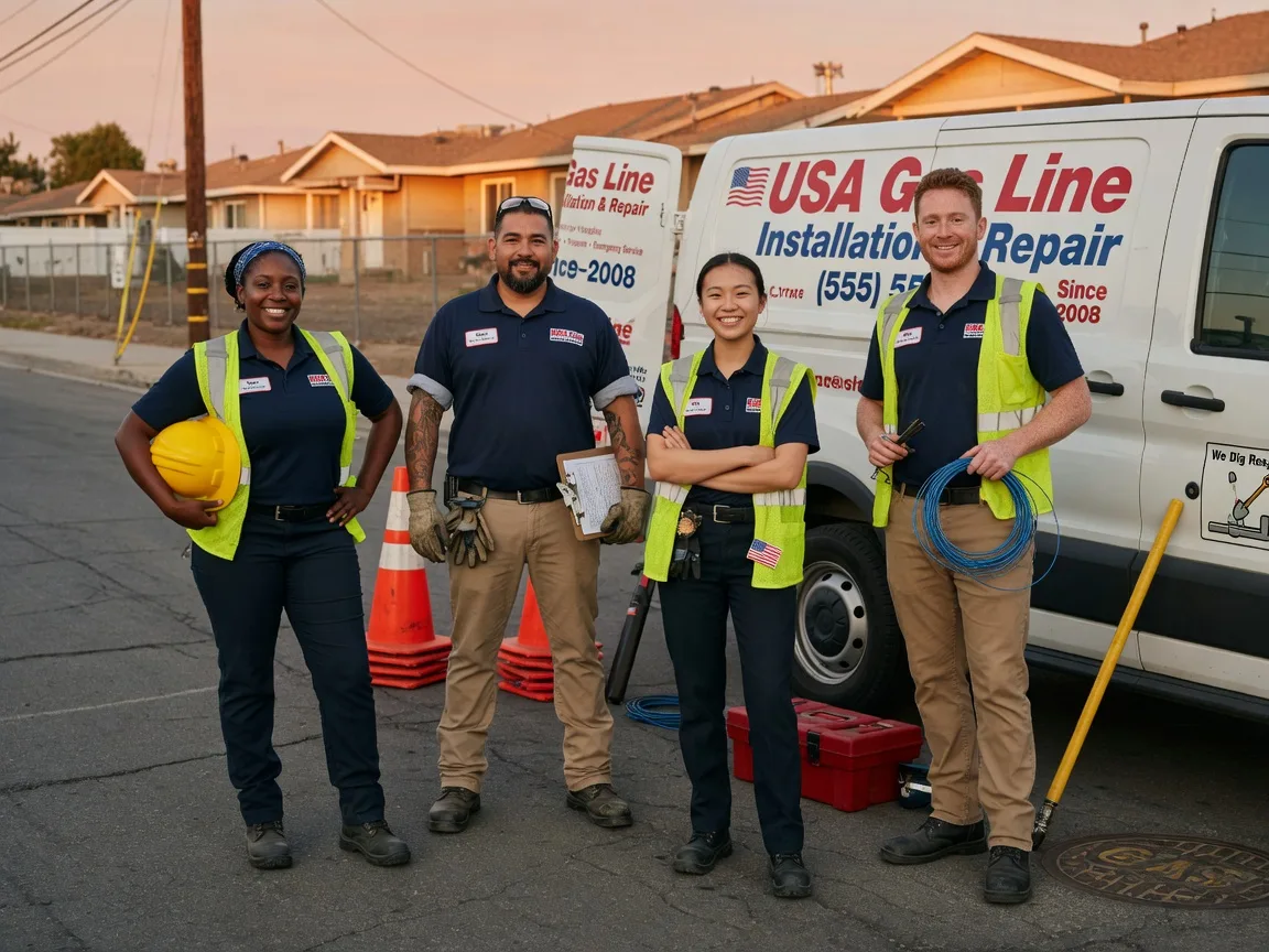 Gas Line Installation company in Winton, NC